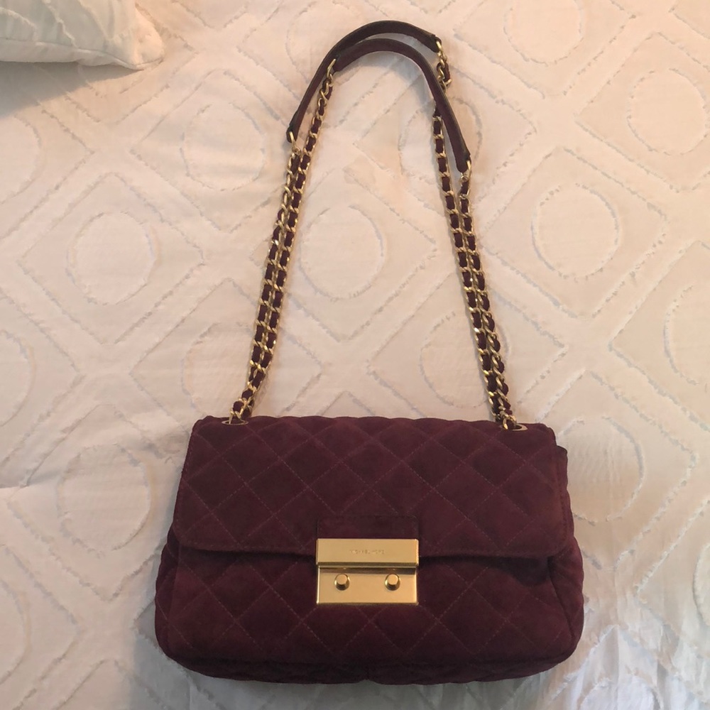 Michael Kors Gorgeous Suede Bag